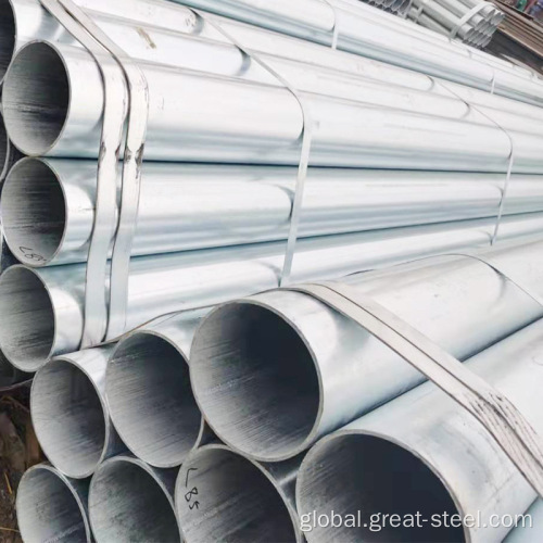 SS400 B ERW Hot Dipped Galvanized Steel Pipe